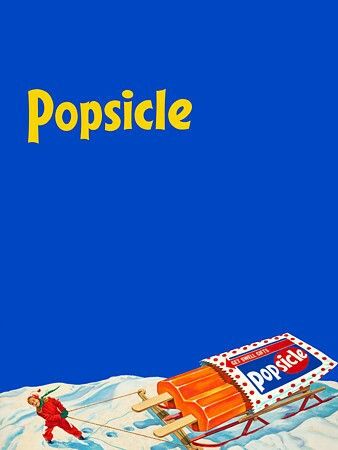 Vintage Advertising Posters Popsicle Advertising, Vintage Popsicle, Venus Art, Vintage Sweets, Flower Art Prints, Advertising Archives, Retro Food, Vintage Advertising Posters, Eclectic Wall Art