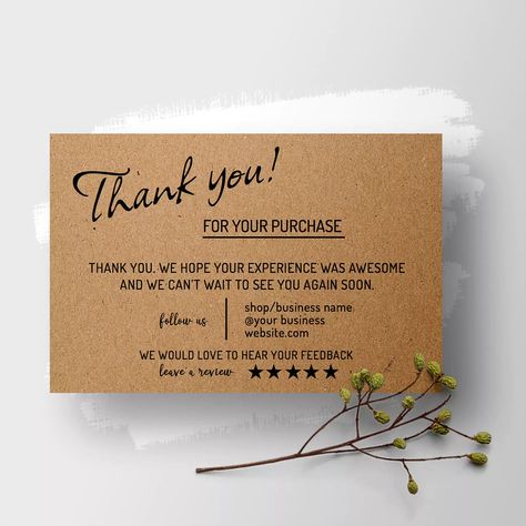 Enhance your customer experience with our Order Thank You Card – a gesture of appreciation crafted on superior 350g quality 100% recycled board. Sized at a convenient 85x55mm (credit card size), these cards infuse a personal touch into your orders. Express gratitude effortlessly and make a lasting impression. Thank You For Your Order Card, Cartoons Krishna, Candle Stickers, Thank You Card Design, Express Gratitude, Business Articles, Candle Packaging, Business Card Branding, Candle Labels