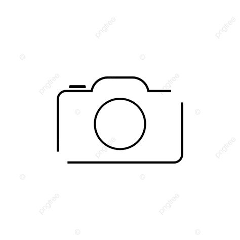 Camera Outline, Camera Vector, Holiday Cartoon, Outline Design, Outline Designs, Camera Icon, Cinema Camera, Vector Png, Design Design