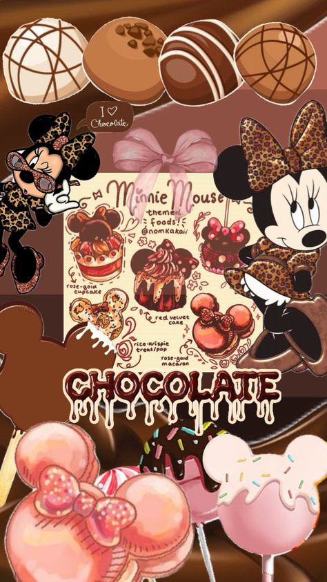 #chocolate #minnie #truffle #brown Andy Warhol Pop Art, Scrapbook Stickers Printable, Red Velvet Cake, Scrapbook Stickers, Rice Krispie Treat, Printable Stickers, Truffles, Red Velvet, Apple Watch