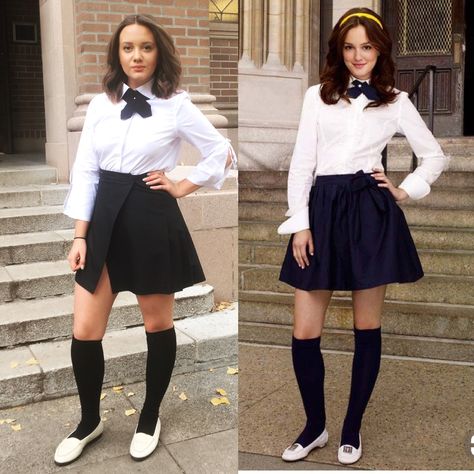 Blair Waldorf Halloween Costume Ideas, Blair Halloween Costume, Blair Waldorf Halloween Costume, Blair Waldorf Halloween, Blair Waldorf Outfits Inspired, Blair Waldorf Costume, Waldorf Costume, Blair Costume, Gossip Girl Halloween