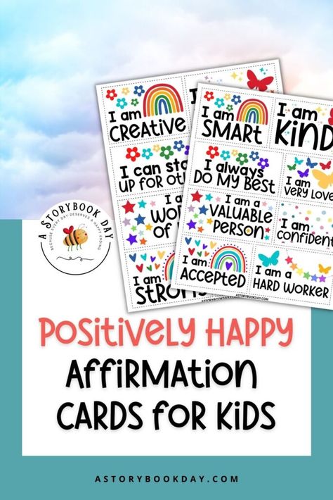 Board Card Design, Preschool Affirmations Printable, Affirmation Station Classroom Free, Free Affirmation Printables, Kids Affirmations Free Printable, Free Affirmation Cards, Affirmations For Kids Printable, Free Printable Affirmation Cards, Test Motivation