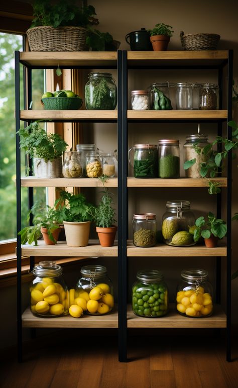 Kitchen Storage Display, Fresh Produce Kitchen Storage, Kitchen Veggie Storage, Storing Vegetables In Kitchen, Vertical Storage Rack, Produce Wall Storage, Kitchen Produce Storage Ideas, Veggie Storage In Kitchen, Veg Storage Ideas