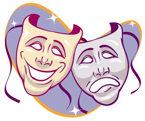 Expressions Illustration, Usmc Wallpaper, Drama Masks, Cafe Wall Art, Theatre Masks, Comedy And Tragedy, Drama Theatre, Theatre Arts, Masks Art