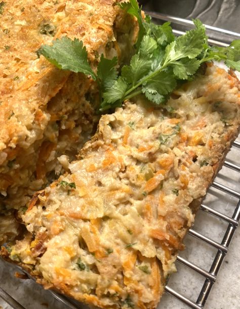 Vegetable Loaf, Recipes Carrots, Carrot Loaf, Carrot Rice, Nut Roast, Butter Carrots, Starch Solution, Egg Replacer, Substitute For Egg