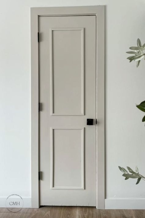 Unleash your creativity and give your home a fresh, modern look by upgrading your interior doors yourself! Our comprehensive blog post shares expert tips on door selection, hardware upgrades, and trendy design ideas. Learn how to breathe new life into your living spaces with these simple yet impactful DIY techniques. Elevate your home's style effortlessly and on a budget! Pink Interior Door, Upgrade Interior Doors, Old Interior Doors, Mid Century Modern Interior Doors, Indoor Door Colors, Paint Doors Interior, Update Interior Doors, Painted Bedroom Doors, Interior Door Makeover