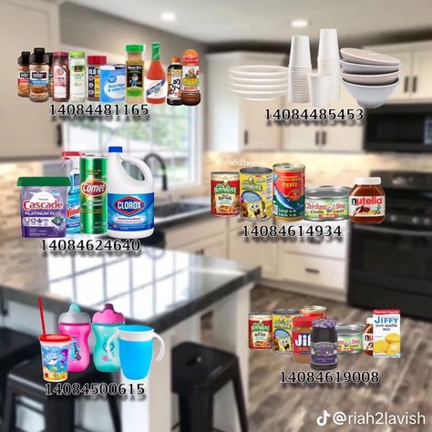 Club Roblox Kitchen Decals, What Rooms Do You Need In A House, Bloxburg Walls Idea Outside, Bloxburg Codes For Kitchen, Drinks Bloxburg Codes, Bloxburg House Decals Kitchen, Washer And Dryer Decals Bloxburg, Bloxburg Kitchen Ideas 4x4, Seasoning Decals Bloxburg