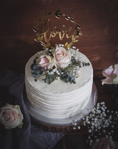 Wedding Cake – Hochzeitstorte im Undone Style – jasmins good life Undone Style, Dream Wedding Cake, Good Life, Wedding Inspo, Wedding Cake, Wedding Cakes, Dream Wedding, Dessert, Cake