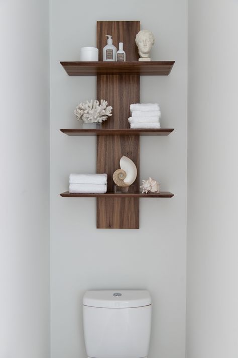 Home Decor Shelves, Design Hallway, Entrance Interior, Wall Shelves Design, Small Bathroom Ideas On A Budget, Bathroom Design Decor, Bathroom Inspiration Decor, Small Bathroom Ideas, Diy Bathroom Decor