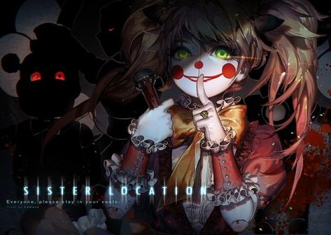 Sister Location by kawacy on DeviantArt Sister Location Baby, Photo Manga, Fnaf 5, Elizabeth Afton, Fnaf Baby, Fnaf Sl, Fnaf Sister Location, Five Night At Freddy, Fnaf Wallpapers