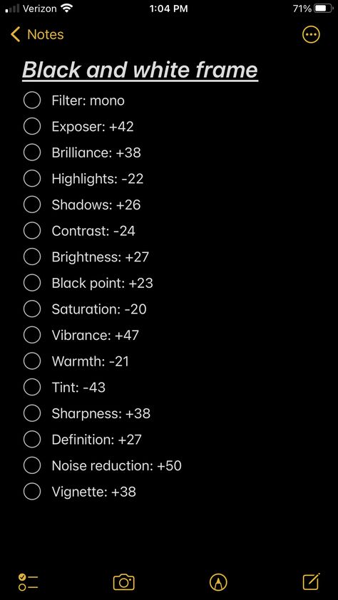 How To Edit Photos On Iphone Black And White, Black And White Edit Lightroom, Black White Filter Iphone, Iphone Photo Edit Settings Black And White, Black And White Iphone Edit, Black And White Filter Iphone, B&w Filter, Ios Editing Filters, Photo Editing Black And White