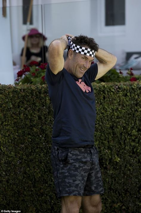 AFL legend Ben Cousins looks happy and healthy as he teams up with Pat Cash and Redfoo for a game of tennis in Melbourne Check more at https://maholicious.com/afl-legend-ben-cousins-looks-happy-and-healthy-as-he-teams-up-with-pat-cash-and-redfoo-for-a-game-of-tennis-in-melbourne/ Ben Cousins, Pat Cash, Happy And Healthy, Melbourne, Tennis