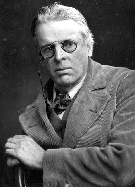 WB Yeats, aged 58. Bob Geldof, William Butler Yeats, Famous Poets, Nobel Prize In Literature, Writers And Poets, Book Writer, Literature Art, Nobel Prize, Favorite Authors