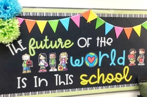 Back to School Bulletin Board Ideas! Here are some of my favorite bulletin board ideas I found that are perfect for back to school. Preschool Bulletin Board, Pta Bulletin Boards, School Counseling Bulletin Boards, School Bulletin Board Ideas, Counseling Bulletin Boards, Inspirational Bulletin Boards, Hallway Bulletin Boards, Office Bulletin Boards, Office Boards