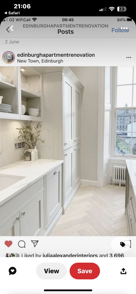 Kitchen With Herringbone Floor, Cashmere Kitchen, Barn Kitchen, Open Plan Kitchen Dining, Open Plan Kitchen Living Room, Dream Kitchens Design, Herringbone Floor, Kitchen Dining Living, Kitchen Design Plans