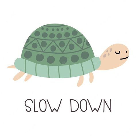 Slow Down Illustration, Cute Turtle Illustration, Slow Illustration, Turtle Illustration, Kids Graphics, Shel Silverstein, Cute Turtle, Flip Chart, Cover Art Design