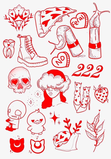 Flash Tattoo Designs, Tattoo Flash Sheet, Traditional Tattoo Design, Tattoo Stencil Outline, Tattoo Portfolio, Tattoo Design Book, Tattoo Flash Art, Tattoo Work, Flash Art