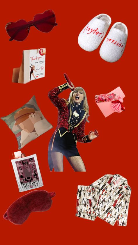 Taylor Swift birthday party sleepover goodie bags the album is red for all ages Sleepover Goodie Bags, Birthday Party Sleepover, Taylor Swift Birthday Party, Party Sleepover, Taylor Swift Party, Taylor Swift Birthday, The Album, Goodie Bags, Taylor Swift