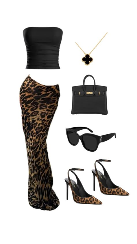 cheetah outfit! #cheetah #goingout #outfit Cheetah Outfit, Cheetah Clothes, Cheetah Print Outfits, Neat Casual Outfits, Elegant Dresses Classy, 2000s Fashion Outfits, Easy Trendy Outfits, Kpop Fashion Outfits, Curvy Outfits