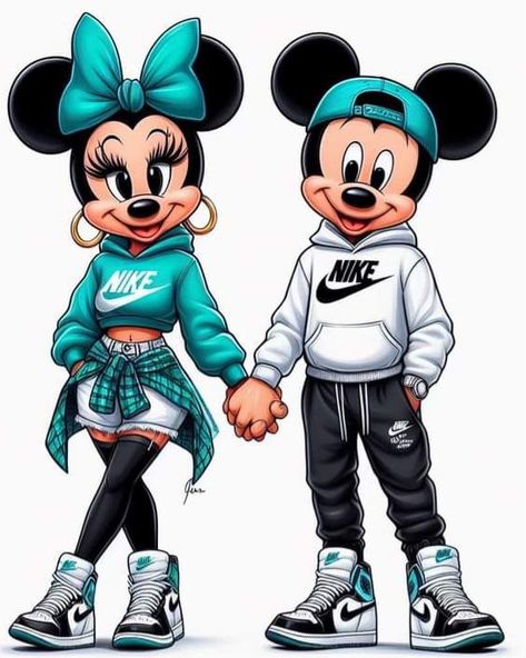 Mickey Mouse Art Draw, Couple Cartoon Drawings, Minnie Mouse Wallpaper, Minnie Mouse Pics, Minnie Mouse Drawing, Disney Swag, Mickey Mouse Wallpaper Iphone, Dope Cartoons, Cute Owls Wallpaper