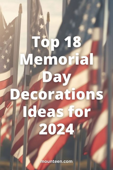 Seeking fresh ideas for Memorial Day? Dive into our top recommendations for memorable memorial weekend decorations that will captivate your guests. Planning ahead for Memorial Day 2024? 🇺🇸 Save this pin now and ensure your decorations are on point when the holiday arrives! 🔖✨ Memorial Day Ideas, Lollipop Centerpiece, Memorial Day Photos, Memorial Day Activities, Memorial Day Decor, Memorial Day Decorations, Blue Mason Jars, Memorial Weekend, Lake Decor