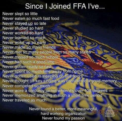 Ffa Officer Speech Ideas, Ag Teacher Quotes, Ffa State Convention Packing List, Ffa Instagram Captions, Ffa Quotes Inspirational, Ffa National Convention Packing List, Ffa Bracelet, National Ffa Week Ideas, Ffa Event Ideas