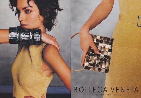 Gucci Campaign 90s, Bottega Veneta Editorial Ad Campaigns, Dior Ad Campaign 90s, Old Prada Campaign, Prada Archive Campaign, 90s Bag, Glam Aesthetic, Magazine Editorial, 1990s Fashion