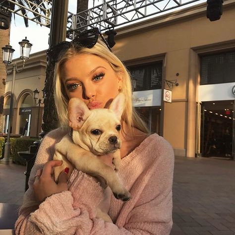 Kaylyn Slevin, Nike Sweatpants, French Bulldog, Bulldog, Paisley, Angel, Instagram Photos, Photo And Video, Instagram Photo