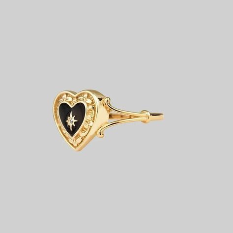 Beautiful Gold Rings, Family Jewels, Dark Heart, Pierced Jewelry, Jewelry Lookbook, Ornate Frame, Ring Sizes, Vintage Jewels, Jewelry Inspo