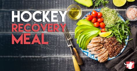 Hockey Recovery Meal - How To Boost Recovery Recovery Food, Pre Workout Food, Hockey Training, Post Workout Recovery, Post Workout Food, Hard Workout, Recovery Workout, Muscle Recovery, Eat Right