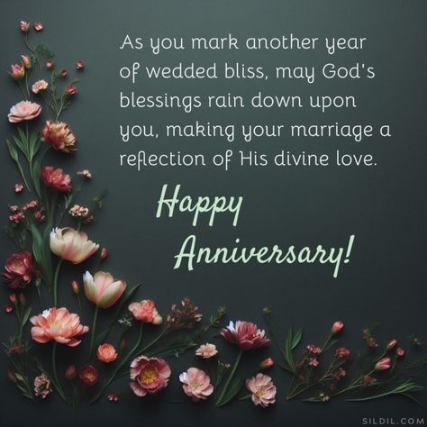 Christian Anniversary Quotes Marriage, Blessed Anniversary Wishes, Happy Anniversary Christian, Happy Anniversary Blessings, Christian Wedding Anniversary Wishes, Happy Wedding Quotes, Anniversary Blessings, Marriage Anniversary Message, Happy Wedding Wishes