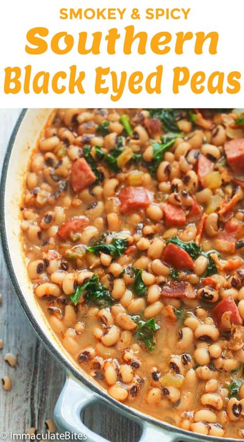 Vegan Black Eyed Peas Recipe, Southern Black Eyed Peas Recipe, Vegan Soulfood, Blackeyed Pea Recipes, Southern Black Eyed Peas, Black Eyed Pea Soup, Black Eyed Peas Recipe, Peas Recipe, Southern Recipes Soul Food