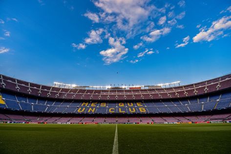 Fc BARCELONA Camp Nou Barcelona Wallpaper Laptop, Camp Nou Wallpapers 4k, Camp Nou Aesthetic, Barcelona Camp Nou, Fcb Wallpapers, Barcelona Spain Aesthetic, Barcelona Wallpapers, Stadium Wallpaper, Barcelona Aesthetic