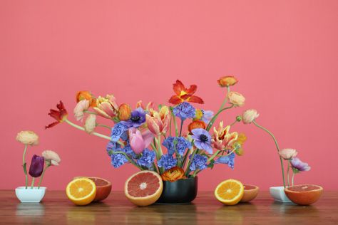 Grapefruit Tablescape, Citrus Tablescape, Tablescape Flowers, Flower Photo Shoot, Citrus Wedding, Floral Centerpiece, Flower Photography, Floral Centerpieces, Flower Photos