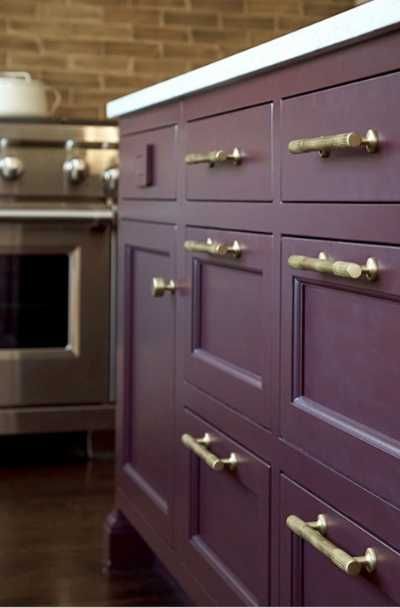 17 Purple Kitchen Cabinets Ideas | Sebring Build Design Purple And White Kitchen Cabinets, Purple Cabinets Bathroom, Purple Farmhouse Kitchen, Dark Plum Bathroom Vanity, Dark Plum Cabinets, Aubergine Cabinets, Dark Purple Cabinets Kitchen, Small Kitchen Cabinet Color Ideas Two Tone, Mulberry Kitchen Cabinets