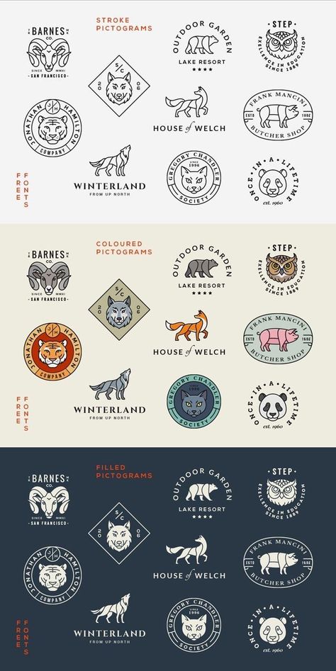 Graphic Burger, Animal Logos, Café Design, Pet Logo, Logo Animal, Vintage Logos, Fotografi Digital, Logo Making, Pet Logo Design