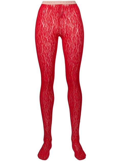 Designer Stockings, Gucci Tights, Gucci Collection, Floral Lace Pattern, Gucci Floral, Neon Outfits, Lace Tights, Gucci Gucci, Buy Gucci