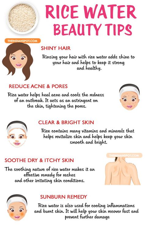 Benefits Of Rice Water, Benefits Of Rice, Diy Kosmetik, Great Skin, Rice Water, Shiny Skin, Hair Rinse, Makeup Tricks, Skin Complexion