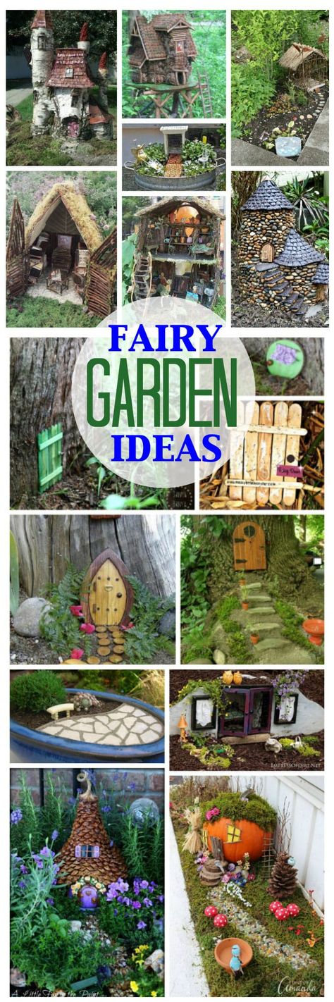 Have you been searching for inspiration for your fairy garden? There are so many fairy garden ideas out there, you will love all of these magical ideas! Snake Cage, Mini Homes, Faerie Garden, Disney Garden, Fairies Garden, Fairy Garden Ideas, Dollhouse Design, Fairy Tree Houses, Fairy Garden Furniture