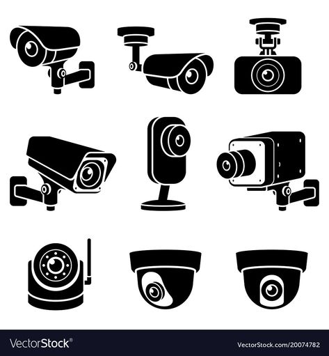 Motorcycle Icon, Camera Illustration, Camera Drawing, Camera Tattoo, Flower Graphic Design, Camera Logo, Camera Icon, Security Cameras, Surveillance Camera