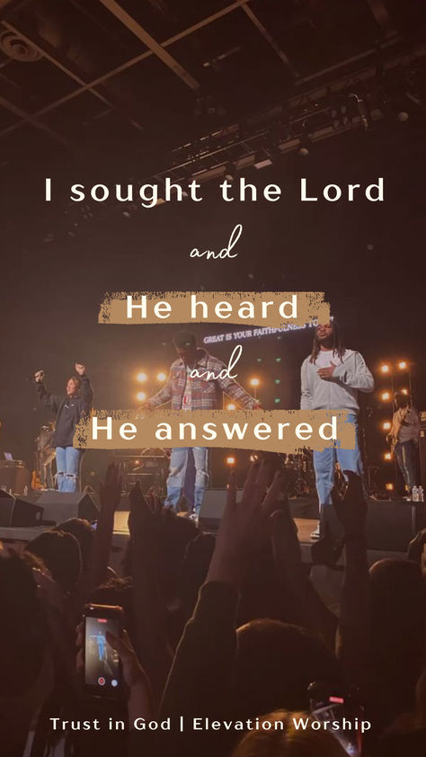 Elevation Worship's song "Trust in God" ft. Chris Brown has such beautiful and powerful lyrics 🤩 #WorshipMusic #UpliftingMusic #ChristianMusic #ChristianWallpaper Elevation Worship Album Cover, Stone Elevation, Powerful Lyrics, Elevation Worship, Worship Songs Lyrics, Trust In God, Seek The Lord, Worship Music, Worship Songs