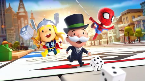 Assemble! Marvel is here. Monopoly Go, Monopoly, Marvel, The World