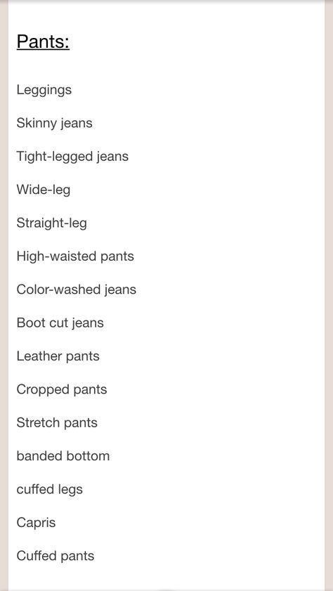 Clothing descriptions How To Write Clothing Descriptions, Clothing Description Writing, Descriptive Words For Clothing, Outfit Descriptions Writing, How To Describe Clothes In Writing, Clothing Description Words, Clothes Description Writing, Describing Clothes Writing, Song Starters