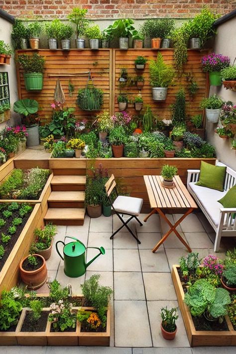 19 Home Gardening Ideas for Beginners: Create Your Dream Garden with These Simple Tips - Backyard Eden Tiny Vegetable Garden Ideas, Small Front Yard Landscaping Ideas Easy, Urban Backyard Garden, Small Container Garden Ideas, Small Backyard Vegetable Garden, Small Garden Area Ideas, New Build Garden Ideas, Home Gardening Ideas, Urban Backyard