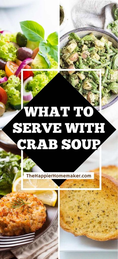 Wondering what to serve with crab soup? We share our favorite side dishes to serve along with this seafood staple. Crab And Corn Bisque, Creamy Crab Soup, Oyster Chowder, Shrimp And Corn Soup, Shrimp Side Dish, Crab And Corn Chowder, Shrimp Corn Chowder, Maryland Crab Soup, Crab Soup Recipes