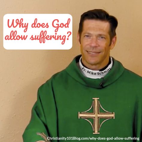 Father Mike Schmitz:  “Why Does God Allow Suffering” Father Mike Schmitz, Photo Contest, Our Life