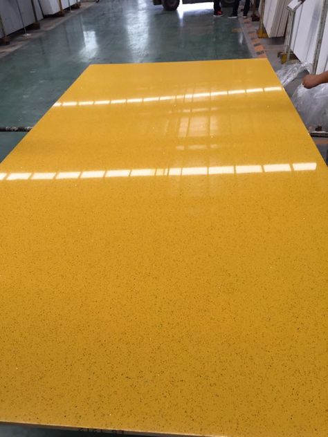 Yellow color artificial quartz slabs countertops Countertops Quartz, Yellow Marble, Quartz Slab, Color Quartz, Yellow Quartz, Marble Countertops, White Quartz, Quartz Countertops, Quartz Stone