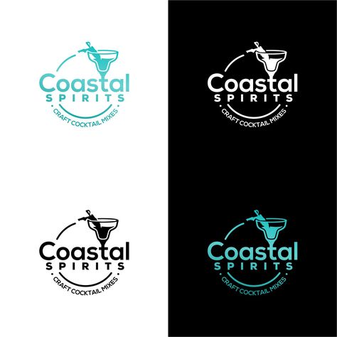 Design #49 by Sil [LD] | Logo needed for SWFL Frozen Cocktail Mix company Cocktail Logo Design Ideas, Cocktail Logo Design, Frozen Cocktail Mix, Cocktail Logo, Restaurant Vibes, Frozen Cocktail, Coctails Recipes, Catchy Names, Logo Samples