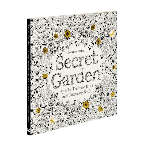 Secret Garden Coloring, Diy Coloring Books, Secret Garden Book, Basford Secret Garden, Johanna Basford Secret Garden, Secret Garden Coloring Book, Garden Coloring, Gardens Coloring Book, The Secret Garden