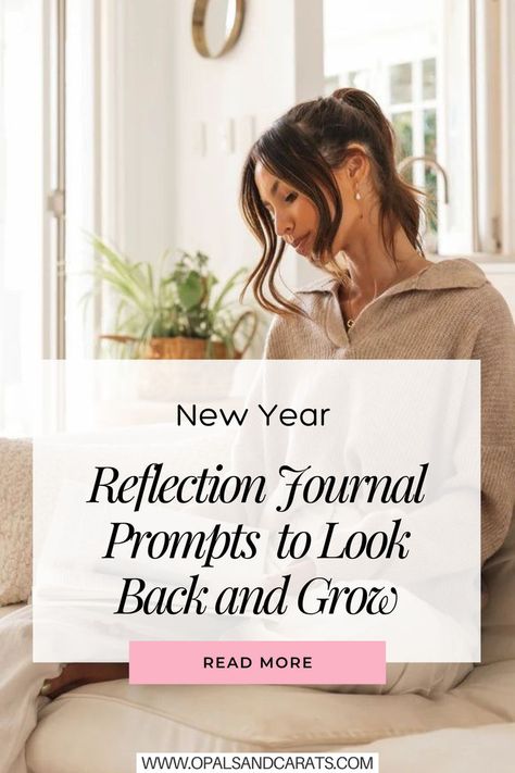 Reflect and grow with these new year reflection journal prompts. Use thoughtful questions to look back on the past year, learn from experiences, and set intentions for a brighter future. Perfect for starting the year with mindfulness. Visit the blog for more prompts or save this pin for later! #reflectionjournal #mindfulgrowth #newyearprompts Year Reflection Journal Prompts, New Year Journal Prompts, New Year Reflection, January Journal Prompts, Reflection Journal Prompts, Mindful Journaling, January Journal, Year Reflection, Thoughtful Questions